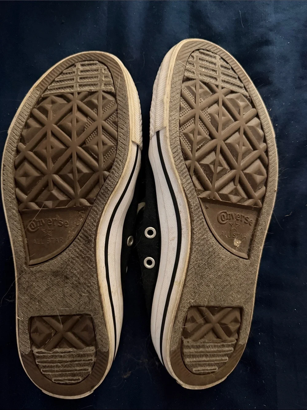 Converse Black and White Low Top Sneakers